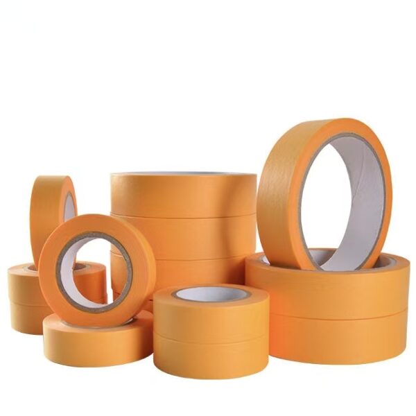 High temperature UV resistant orange masking tape for car repair