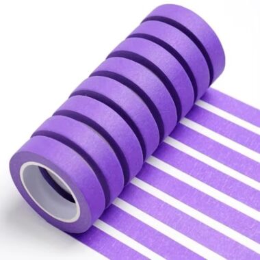 DIY colored masking tape for art and craft supplies