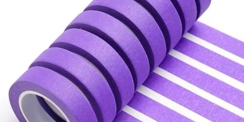 DIY colored masking tape for art and craft supplies