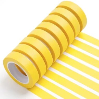 DIY colored masking tape for art and craft supplies