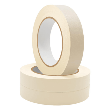 White high temperature masking tape for painting and coating